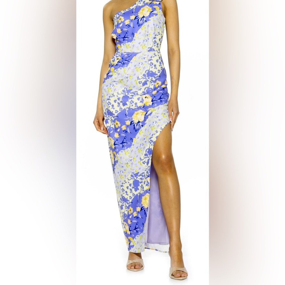 ALEXIA ADMOR DRESS FLOWER PATTERN - Size 10